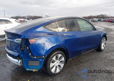 2023 Tesla Model Y Awd/Long Range Dual Motor All-Wheel Drive из США, поврежденный, VIN 7SAYGDEE6PA159918